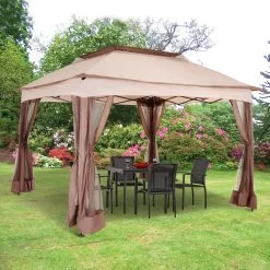 Outsunny Paviljoen Met Zijwanden Partytent Tuintent Popup 3,25 X 3,25 M Khaki 840-166 19 Outsunny Paviljoen Met Zijwanden Partytent Tuintent Popup 3,25 X 3,25 M Khaki 840-166 -Tuinmeubel Winkel 1200x1200 659