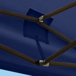 LifeGoods Partytent - 3x3 M - Zijwanden - Easy Up - Opvouwbaar - Waterdicht - Draagtas Met Wieltjes - Donkerblauw -Tuinmeubel Winkel 1200x1200 672