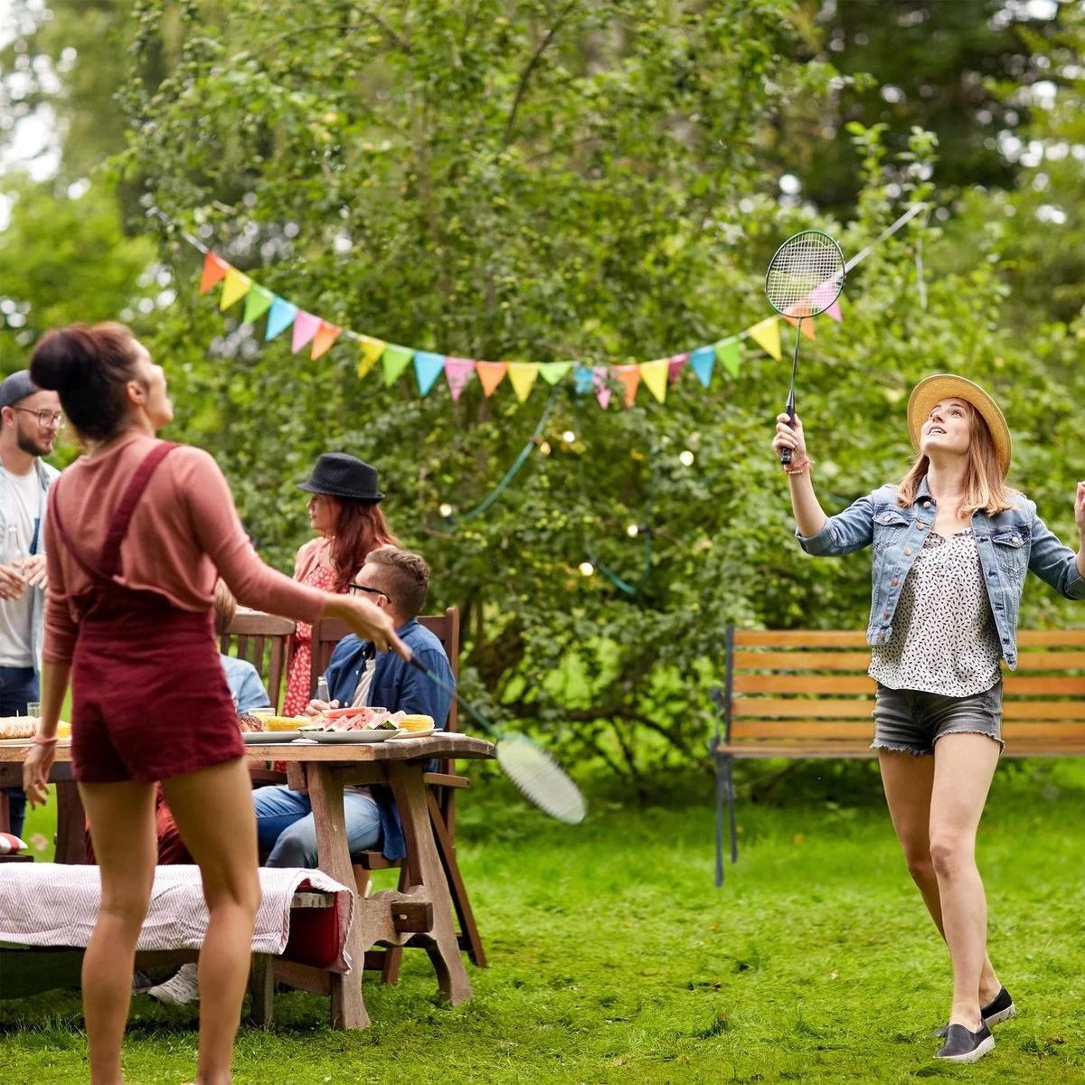 Relaxdays Tuinbank - Gietijzer - Parkbank - Tweezitter - Balkon & Terras - Houten Bank 5 Relaxdays Tuinbank - Gietijzer - Parkbank - Tweezitter - Balkon & Terras - Houten Bank - Afbeelding 5