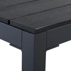 Tuinset 4 + 1 Klapstoelen Tuintafel – Aluminium 80x80cm - Grijs -Tuinmeubel Winkel 1200x1200 745