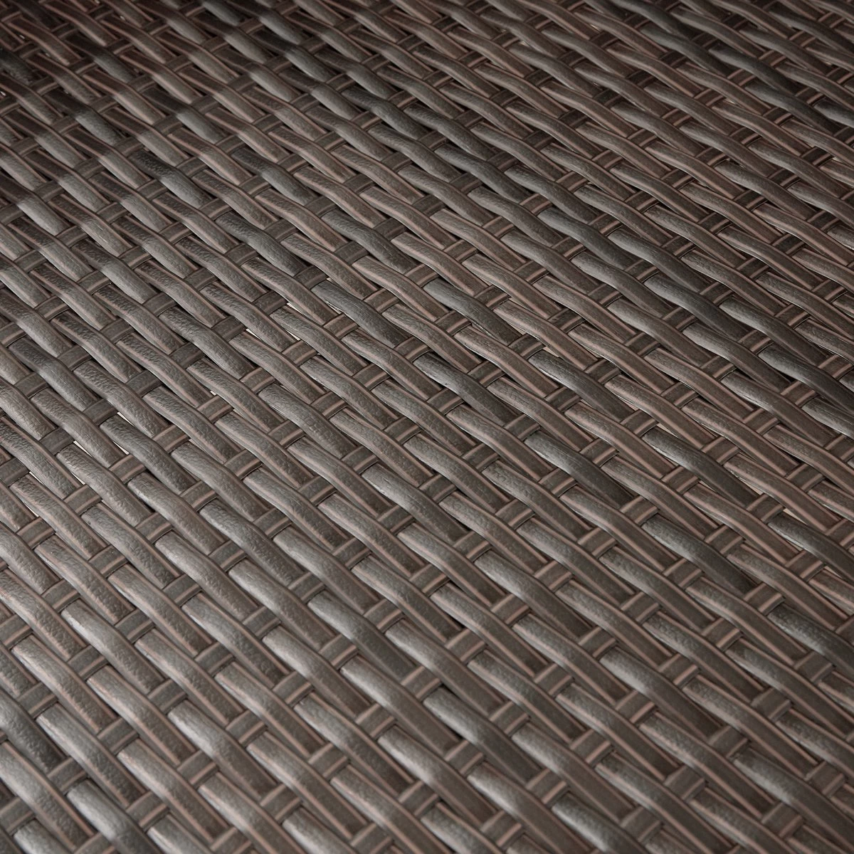 Teamson Home 3-Delig Hoek Loungeset - Tuinmeubelen - Tuinbank - Omvat Tafel En Kussens - Rotan - Bruin/Wit 4 Teamson Home 3-Delig Hoek Loungeset - Tuinmeubelen - Tuinbank - Omvat Tafel En Kussens - Rotan - Bruin/Wit - Afbeelding 4