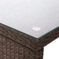 Teamson Home 3-Delig Hoek Loungeset - Tuinmeubelen - Tuinbank - Omvat Tafel En Kussens - Rotan - Bruin/Wit 21 Teamson Home 3-Delig Hoek Loungeset - Tuinmeubelen - Tuinbank - Omvat Tafel En Kussens - Rotan - Bruin/Wit -Tuinmeubel Winkel 1200x1200 792