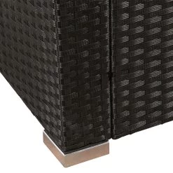 Polyrotan Loungeset Punta Cana L - Zwart -Tuinmeubel Winkel 1200x1200 825