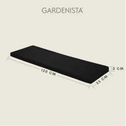 Gardenista Tuinbank Kussen - Bank Meubilair Buiten 2-zitter ZitKussen - Bankkussen Voor Tuin - Zitkussen Voor Tuinbank - Zachte En Lichtgewicht Waterbestendig Materiaal -Tuinmeubel Winkel 1200x1200 885