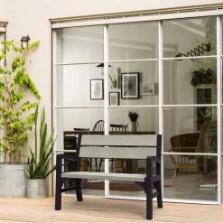 Keter Montero Tuinbank – 2-personen - 120x61x91cm - Grafiet -Tuinmeubel Winkel 1200x1200 89