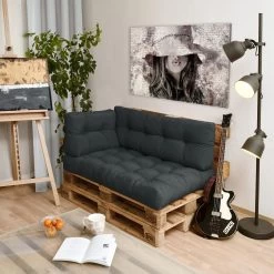 Beautissu Style – Palletkussen Set – 1x Zitkussen 120x80 Cm & 1x Rugkussen 120x40 Cm – Graphiet Grijs 17 Beautissu Style – Palletkussen Set – 1x Zitkussen 120x80 Cm & 1x Rugkussen 120x40 Cm – Graphiet Grijs -Tuinmeubel Winkel 1200x1200 924