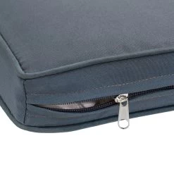 Relaxdays Tuinbank Met Kussen - 2 Zits Buitenbank Metaal - Balkonbank Kunststof - Voortuin -Tuinmeubel Winkel 1200x1200 98