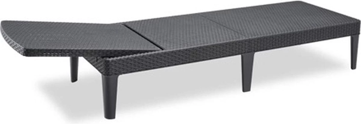 Allibert Jaipur Ligbed - 58x187,5x29 Cm - Grafiet 17 Allibert Jaipur Ligbed - 58x187,5x29 Cm - Grafiet - Afbeelding 17