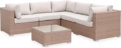 Alice's Garden Loungeset Napoli - 5 Plaatsen - Wicker - 6 Elementen - Beige/Beige 13 Alice's Garden Loungeset Napoli - 5 Plaatsen - Wicker - 6 Elementen - Beige/Beige -Tuinmeubel Winkel 1200x479