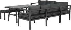 Blakes Lounge Diningset - 4 Delig - Donker Grijs -Tuinmeubel Winkel 1200x518 1
