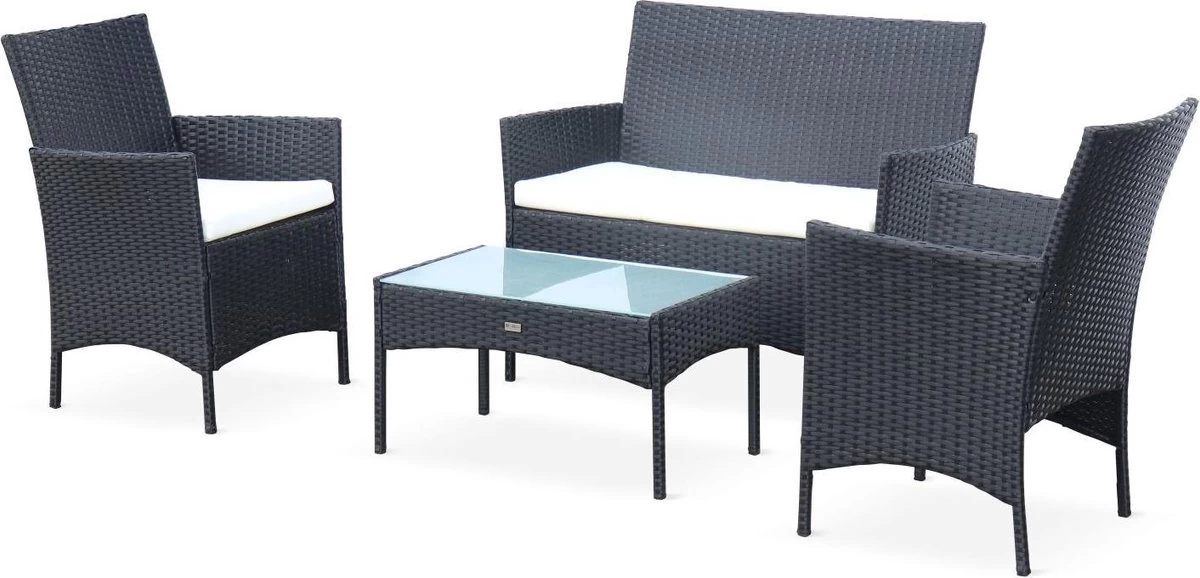 Tuinset - Moltès - 4 Plaatsen - Wicker