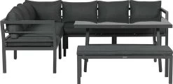 Blakes Lounge Diningset - 4 Delig - Donker Grijs -Tuinmeubel Winkel 1200x583 3