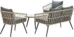 Garden Impressions Franklin Loungeset 4-delig - Wicker - Carbon Black/mystic Grey 16 Garden Impressions Franklin Loungeset 4-delig - Wicker - Carbon Black/mystic Grey -Tuinmeubel Winkel 1200x596