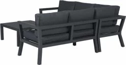 Garden Impressions Colorado Loungeset - Aluminium - Zwart -Tuinmeubel Winkel 1200x618
