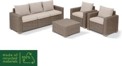 Allibert California Loungeset - 5 Personen - Cappuccino 21 Allibert California Loungeset - 5 Personen - Cappuccino -Tuinmeubel Winkel 1200x648 2