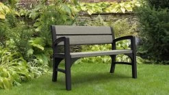 Keter Montero Tuinbank – 2-personen - 120x61x91cm - Grafiet -Tuinmeubel Winkel 1200x675 4
