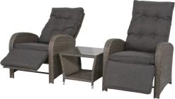 Loungeset Duoset Melia 2 Verstelbare Stoelen + Tafel - Balkonset -Tuinmeubel Winkel 1200x682 1