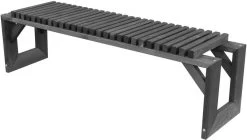 Tuinbank Design 2023 - 150CM - Grenen Hout - Zwart -Tuinmeubel Winkel 1200x682