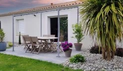 SORARA® Milano Paviljoen - Grijs - 285x300 Cm. -Tuinmeubel Winkel 1200x697 2