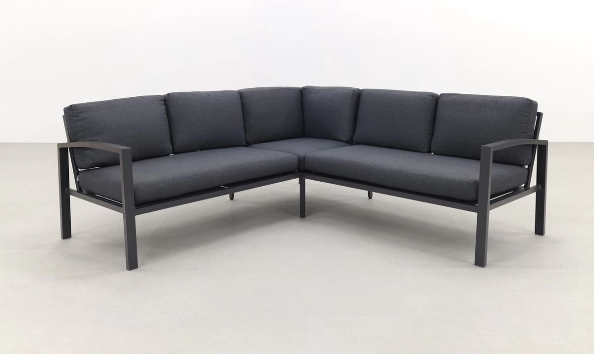 Wellington Lounge Dining Set - Carbon Black 11 Wellington Lounge Dining Set - Carbon Black - Afbeelding 11