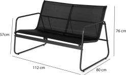 909 Outdoor Tuinset Camilla - 4-delig - Dubbele Zitbank - 2 Stoelen - Tafel - Stalenframe 13 909 Outdoor Tuinset Camilla - 4-delig - Dubbele Zitbank - 2 Stoelen - Tafel - Stalenframe -Tuinmeubel Winkel 1200x720 1