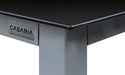 Casaria Alumunium Tuinset Bern - 6 Stoelen + 1 Tafel – Zilver -Tuinmeubel Winkel 1200x723