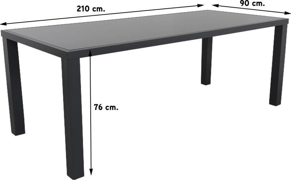 Hartman Napoli/Alma 210 Cm. Tuinset - 7-delig Verstelbaar 14 Hartman Napoli/Alma 210 Cm. Tuinset - 7-delig Verstelbaar - Afbeelding 14