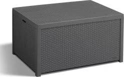 Allibert Arica Tuintafel - 79x59,5x42 Cm - Grafiet -Tuinmeubel Winkel 1200x755