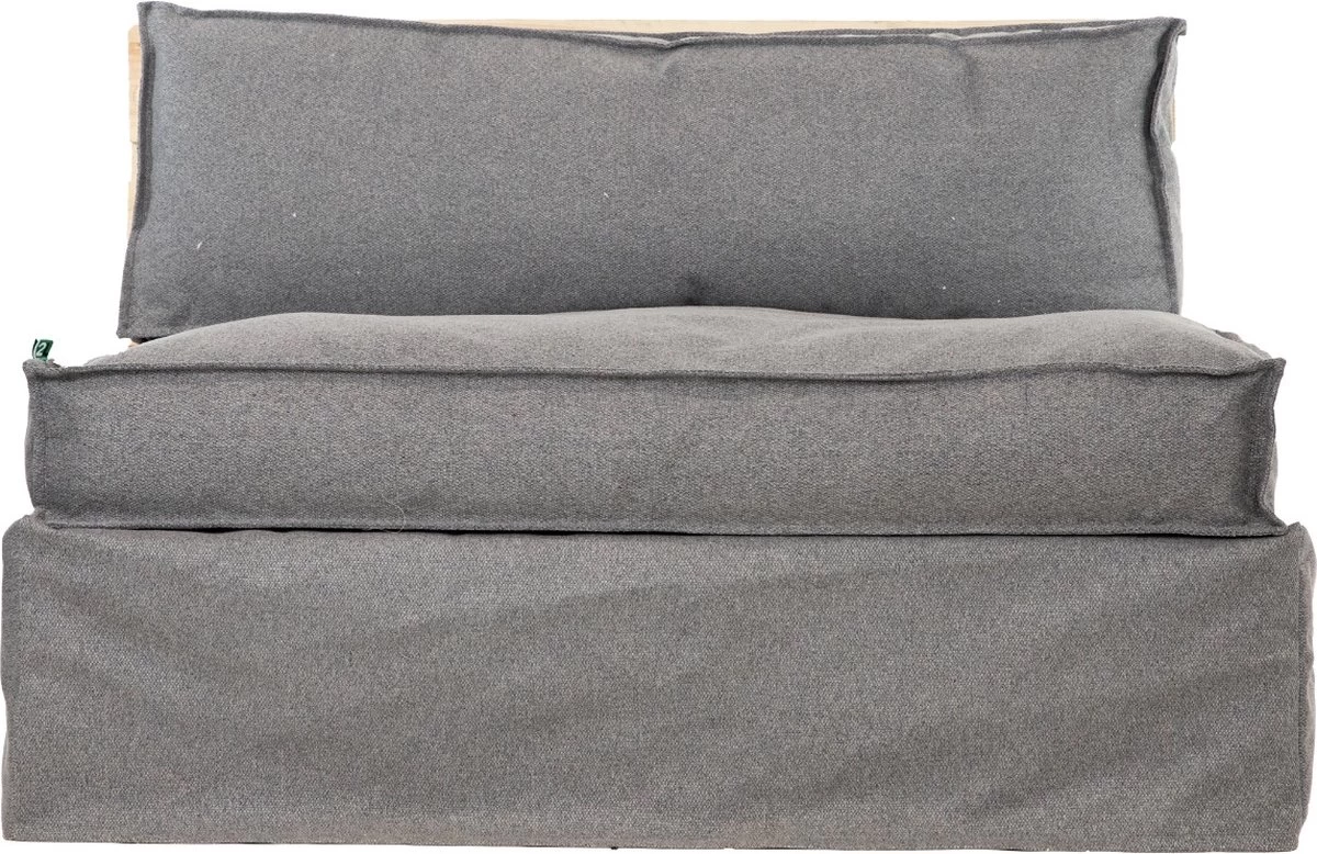 2L Home & Garden Palletkussen Metro Lounge Grijs - 120 X 80cm 12 2L Home & Garden Palletkussen Metro Lounge Grijs - 120 X 80cm - Afbeelding 12