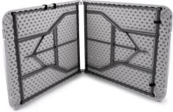 MaxxGarden Vouwtafel - Opvouwbare Kampeer Tafel - Tuin - Camping - Binnen - Weersbestendig - 180 X 74 X 74cm- Wit -Tuinmeubel Winkel 1200x779 2