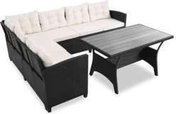 Casaria Polyrattan Tuinset - 15 Delig Voor 6 Personen – Crème Zwart 10 Casaria Polyrattan Tuinset - 15 Delig Voor 6 Personen – Crème Zwart -Tuinmeubel Winkel 1200x779 6