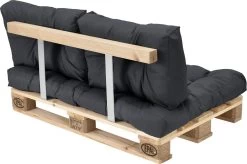 Merkloos En.casa Zitkussen Palletbank - 120 X 80 X 12 Cm - Donkergrijs -Tuinmeubel Winkel 1200x796 5