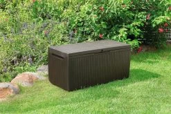 Opbergbox Tuin - Kussenbox Waterdicht - Bruin - Zitbox Kussenbox Voor Buiten - Voor Tuinmeubelen - Tuinkussens - Opberg Tuin - Kussenboxen - XL - Groot - 305 Liter -Tuinmeubel Winkel 1200x800 102