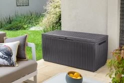 Opbergbox Tuin - Kussenbox Waterdicht - Bruin - Zitbox Kussenbox Voor Buiten - Voor Tuinmeubelen - Tuinkussens - Opberg Tuin - Kussenboxen - XL - Groot - 305 Liter -Tuinmeubel Winkel 1200x800 104