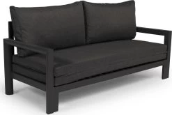 Merkloos Loungebed | Daybed | Uitschuifbare Tuinbank | 185 Cm | Zwart | Hoogwaardige Kwaliteit | Loungebank -Tuinmeubel Winkel 1200x800 11
