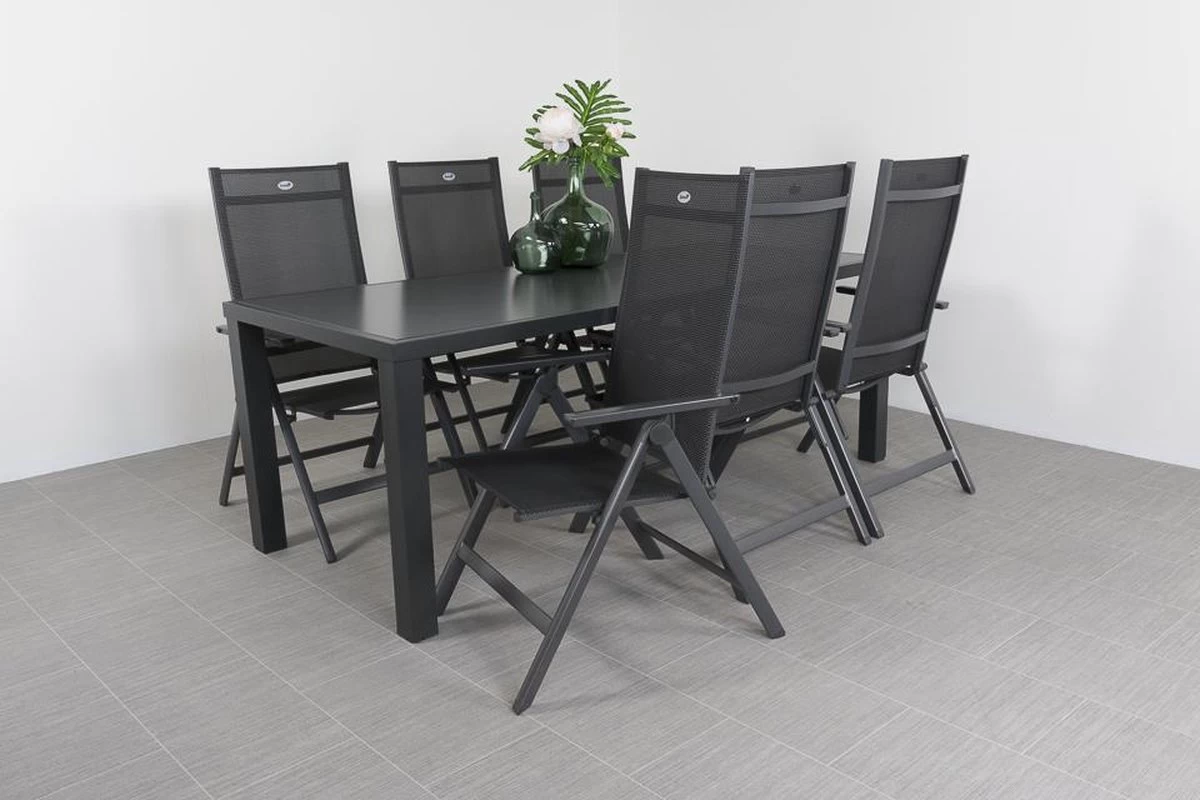 Hartman Napoli/Alma 210 Cm. Tuinset - 7-delig Verstelbaar 2 Hartman Napoli/Alma 210 Cm. Tuinset - 7-delig Verstelbaar - Afbeelding 2