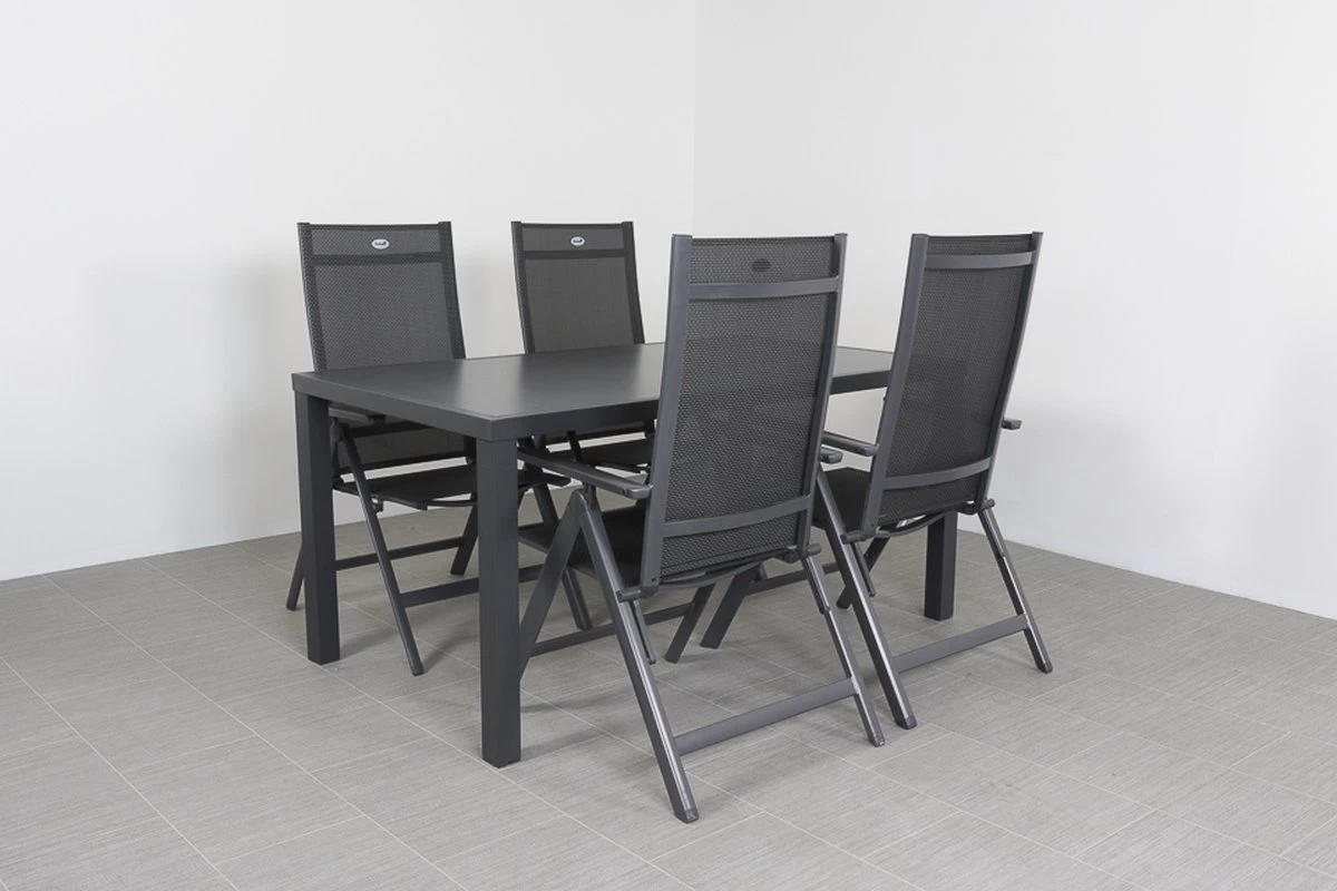 Hartman Napoli/Alma 160 Cm. Tuinset - 5-delig Verstelbaar 2 Hartman Napoli/Alma 160 Cm. Tuinset - 5-delig Verstelbaar - Afbeelding 2