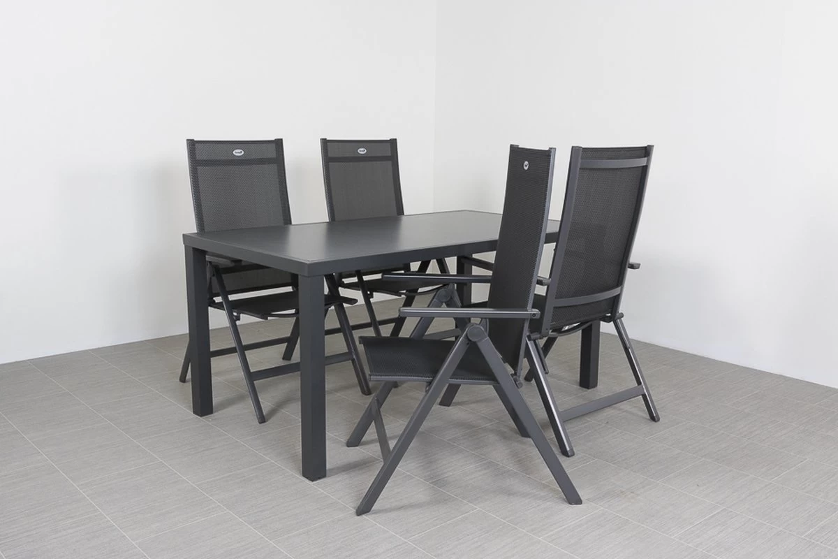 Hartman Napoli/Alma 160 Cm. Tuinset - 5-delig Verstelbaar 3 Hartman Napoli/Alma 160 Cm. Tuinset - 5-delig Verstelbaar - Afbeelding 3