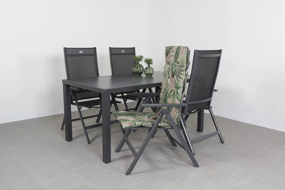 Hartman Napoli/Alma 160 Cm. Tuinset - 5-delig Verstelbaar 4 Hartman Napoli/Alma 160 Cm. Tuinset - 5-delig Verstelbaar - Afbeelding 4