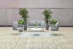 Garden Impressions Fleurie Loungeset 4-delig - Rope - Mat Wit/ Licht Grijs -Tuinmeubel Winkel 1200x800 170