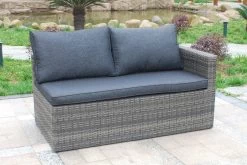 MaxxGarden Loungeset – Rattan Hoekset - 4 Persoons - Incl. Salontafel - Grijs -Tuinmeubel Winkel 1200x800 173