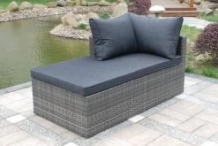 MaxxGarden Loungeset – Rattan Hoekset - 4 Persoons - Incl. Salontafel - Grijs -Tuinmeubel Winkel 1200x800 174