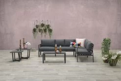 Garden Impressions Lexinton Loungeset - Verstelbaar - Aluminium - Zwart -Tuinmeubel Winkel 1200x800 204