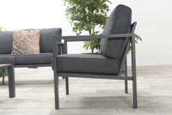 Garden Impressions Durban Loungeset - 4-delig - Zwart -Tuinmeubel Winkel 1200x800 273