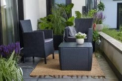 Allibert Iowa Tuinstoel - 60x62x89cm – Grafiet -Tuinmeubel Winkel 1200x800 28