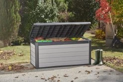 Keter Denali Opbergbox - 570L - 151,7x72,5x70cm - Grijs -Tuinmeubel Winkel 1200x800 91