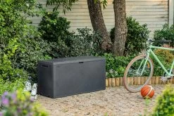 Keter Emily Opbergbox - 118x45x57 Cm - 270L - Grafiet -Tuinmeubel Winkel 1200x800 94