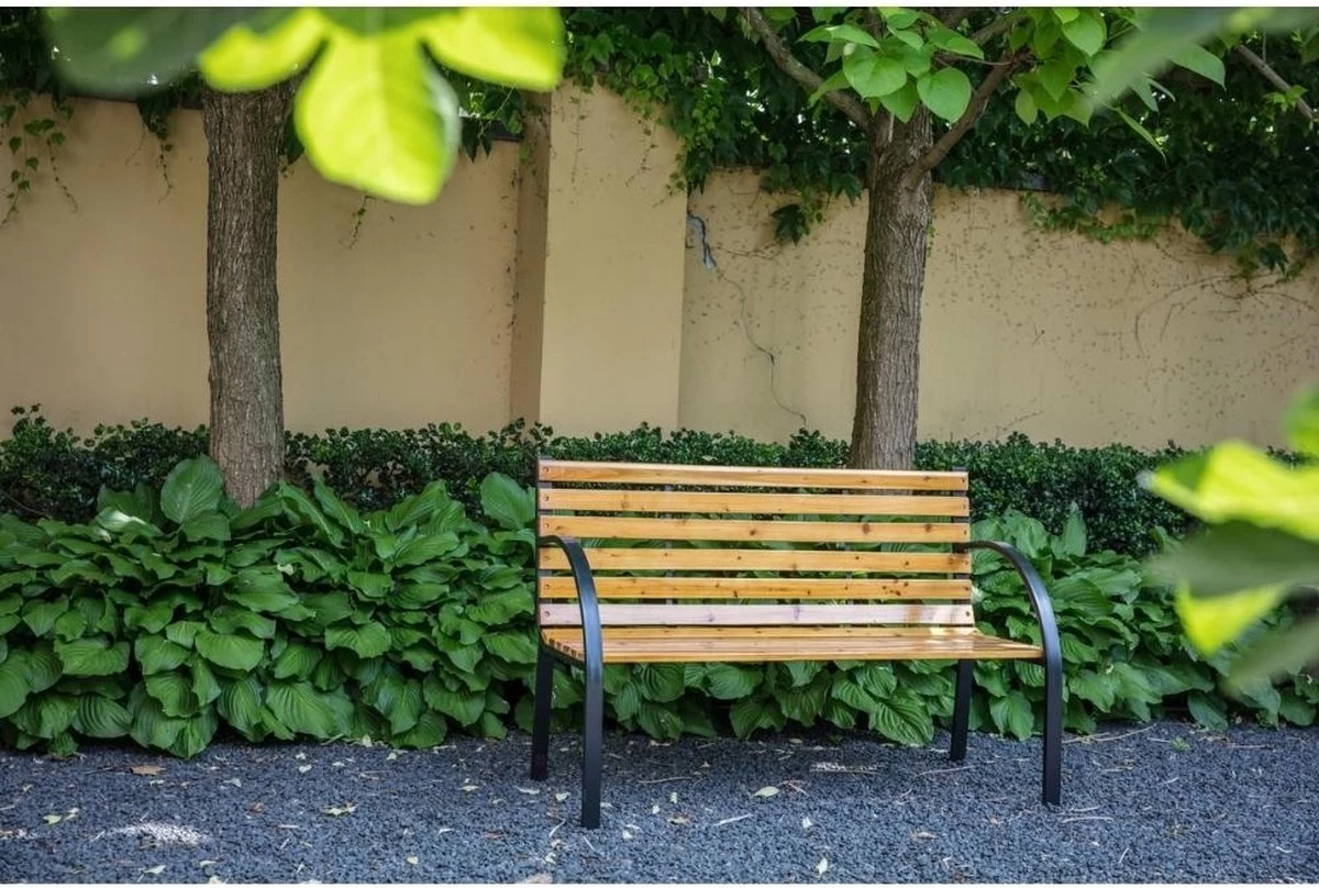 Dutcc 41142 - Tuinbank - Woodstock - 120 Cm – Zwart 11 Dutcc 41142 - Tuinbank - Woodstock - 120 Cm – Zwart - Afbeelding 11