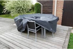 Nature - Tuinmeubelhoes - Beschermhoes Voor Tafel (rechthoekig) - H90 X 225 X 143cm -Tuinmeubel Winkel 1200x816