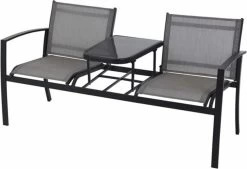 Pro Garden ProGarden Tuinbankje Met Tafel Tweepersoons -Tuinmeubel Winkel 1200x819